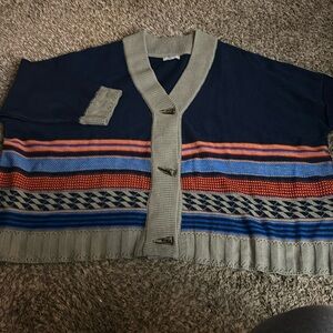 V neck cardigan